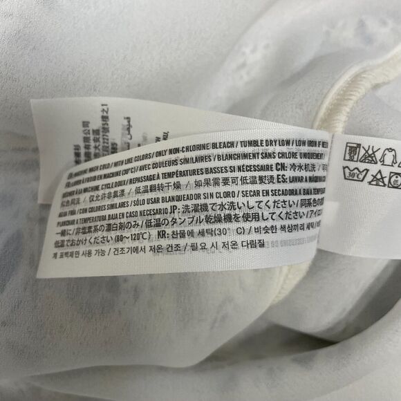 Abercrombie & Fitch Women Cold Shoulder Blouse Top Shirt Size Small B326 -7 - Picture 14 of 15